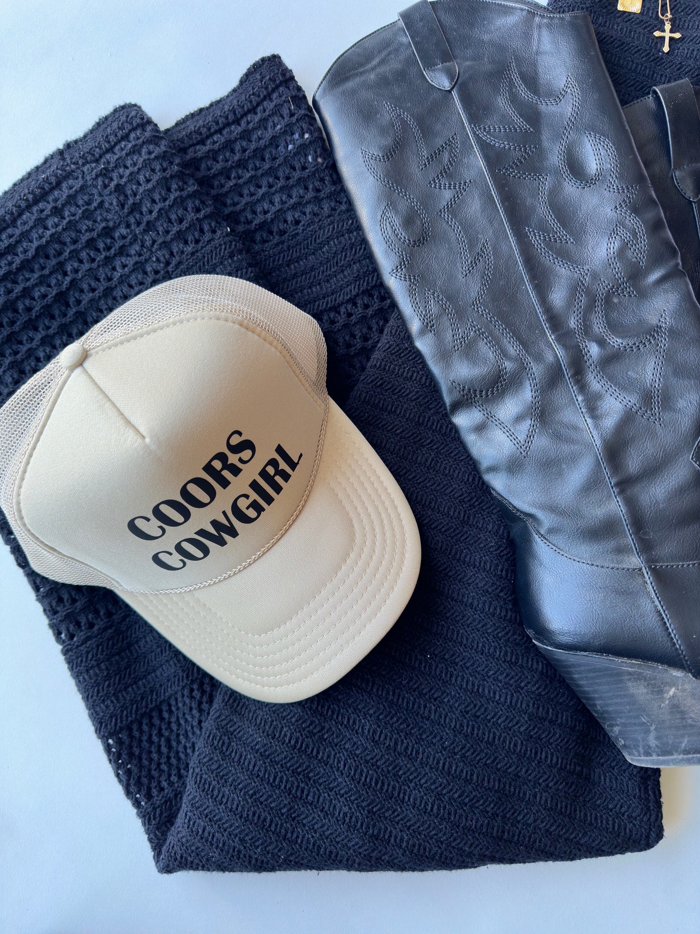 Coors Cowgirl Trucker Hat