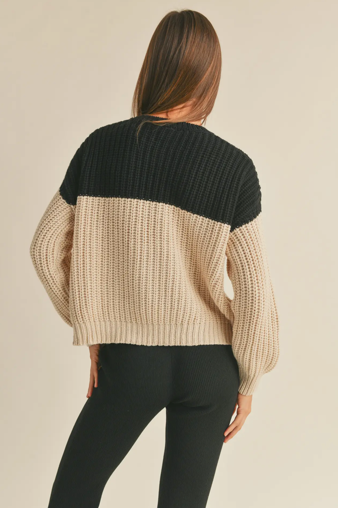 Color block Sweater