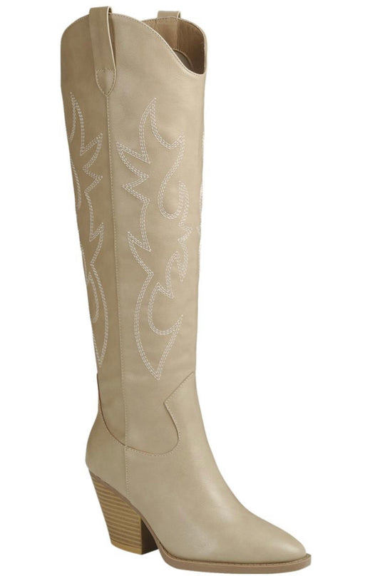 Taupe River Cowgirl Boot