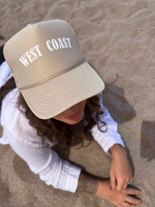 West Coast Khaki Trucker Hat
